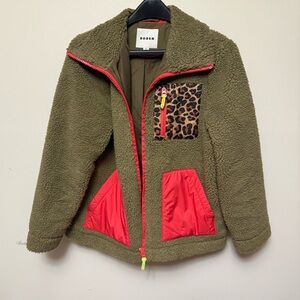 Boden Borg Zip Through Jacket Size 8